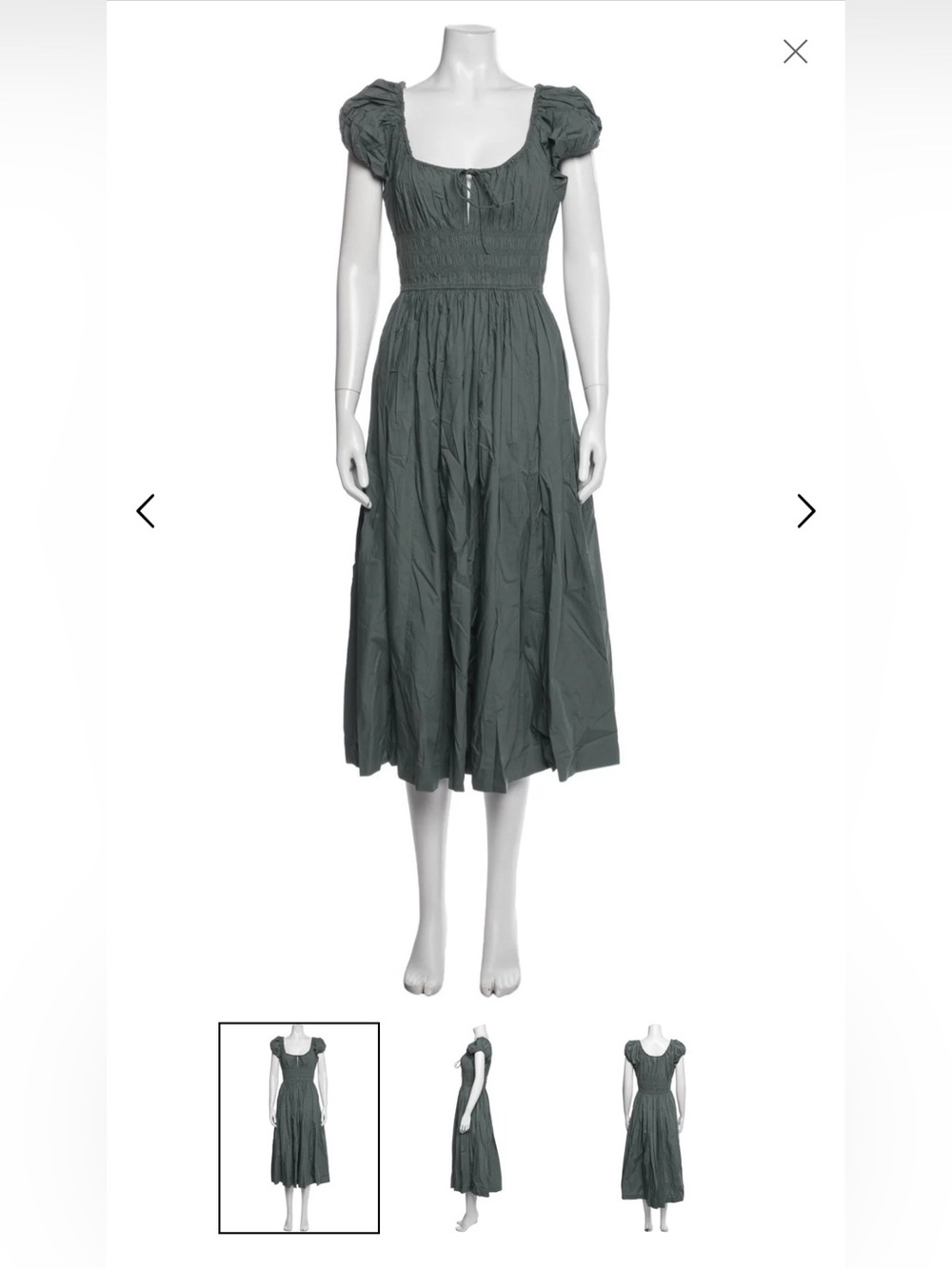 Doen quinn dress in color: lagoon great color for soft summer. Organic cotton